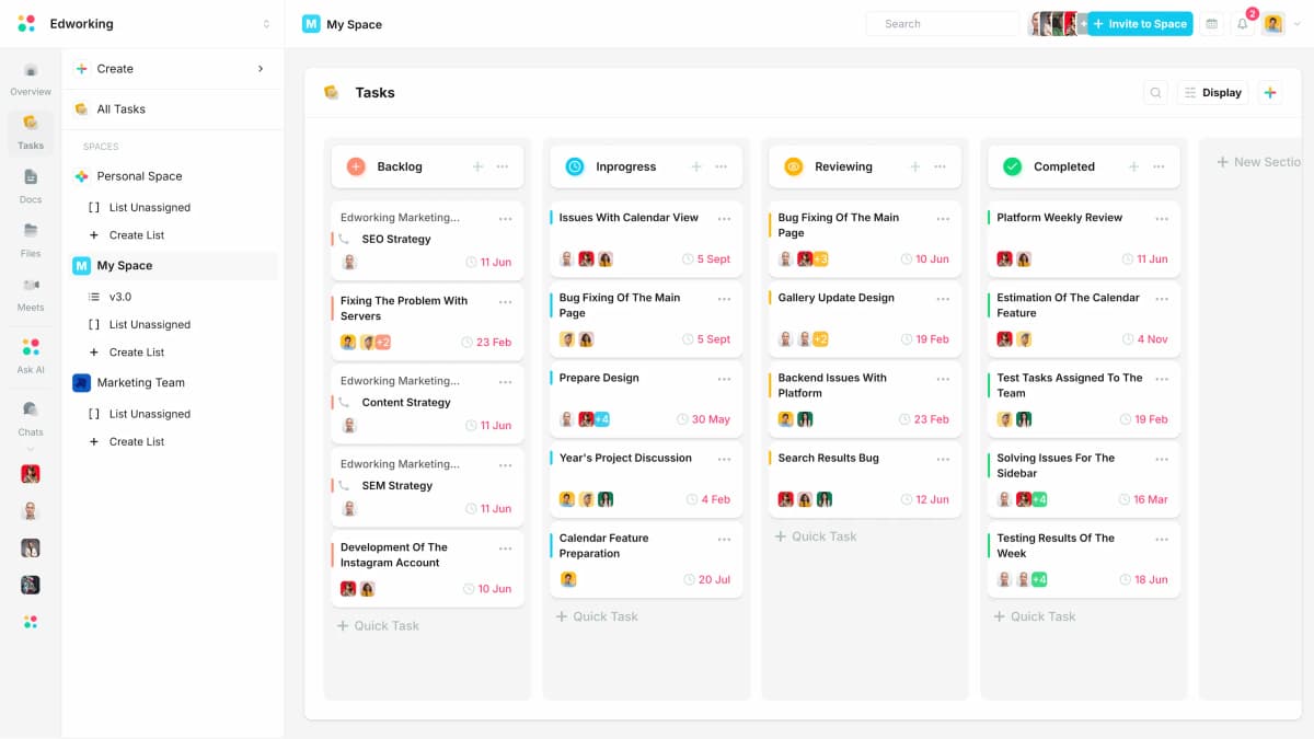 Task Management with Agile Sprints