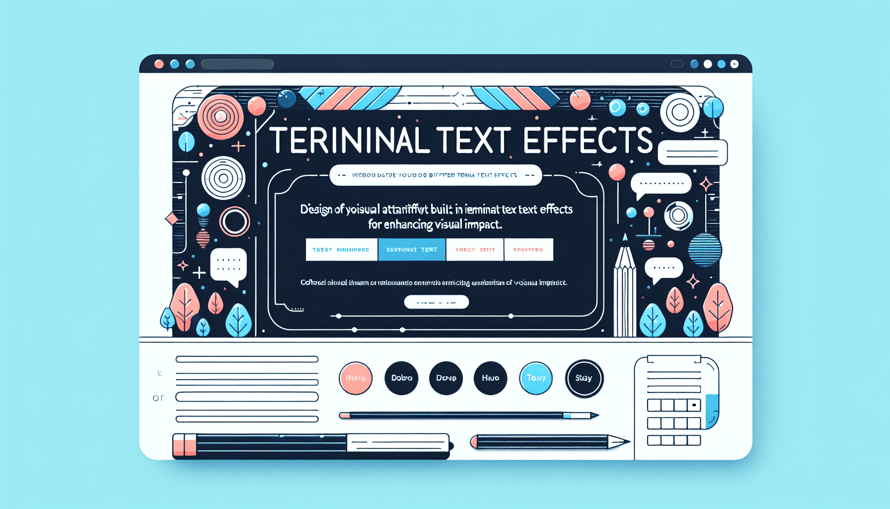 Explore Built-in Terminal Text Effects for Visual Impact