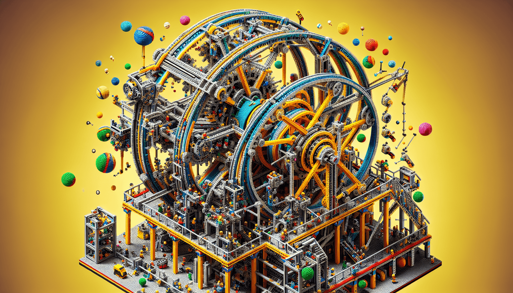 Lego Great Ball Contraption: Engineering Marvels in Motion