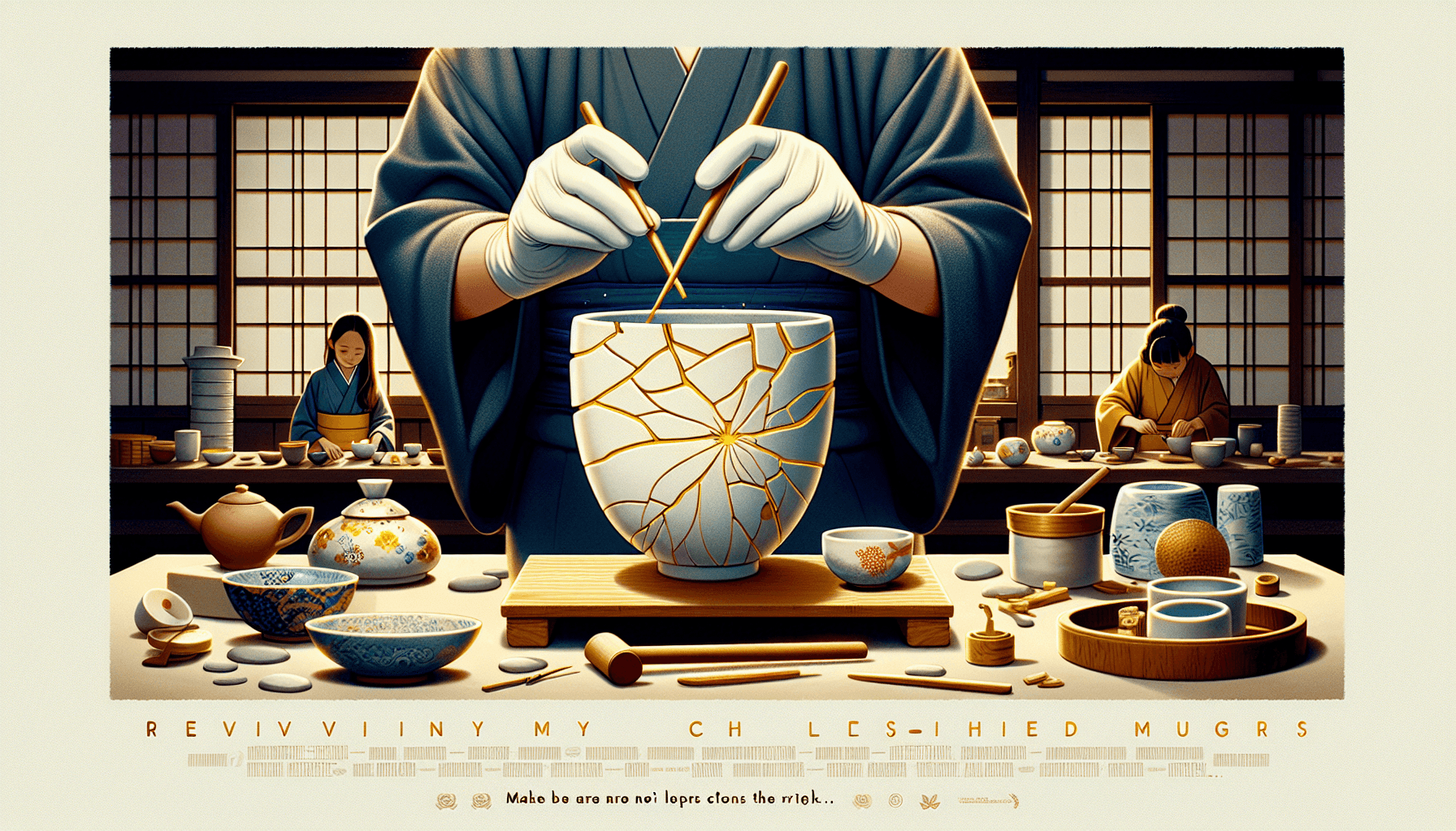 Kintsugi: Reviving My Cherished Mug with Golden Repairs