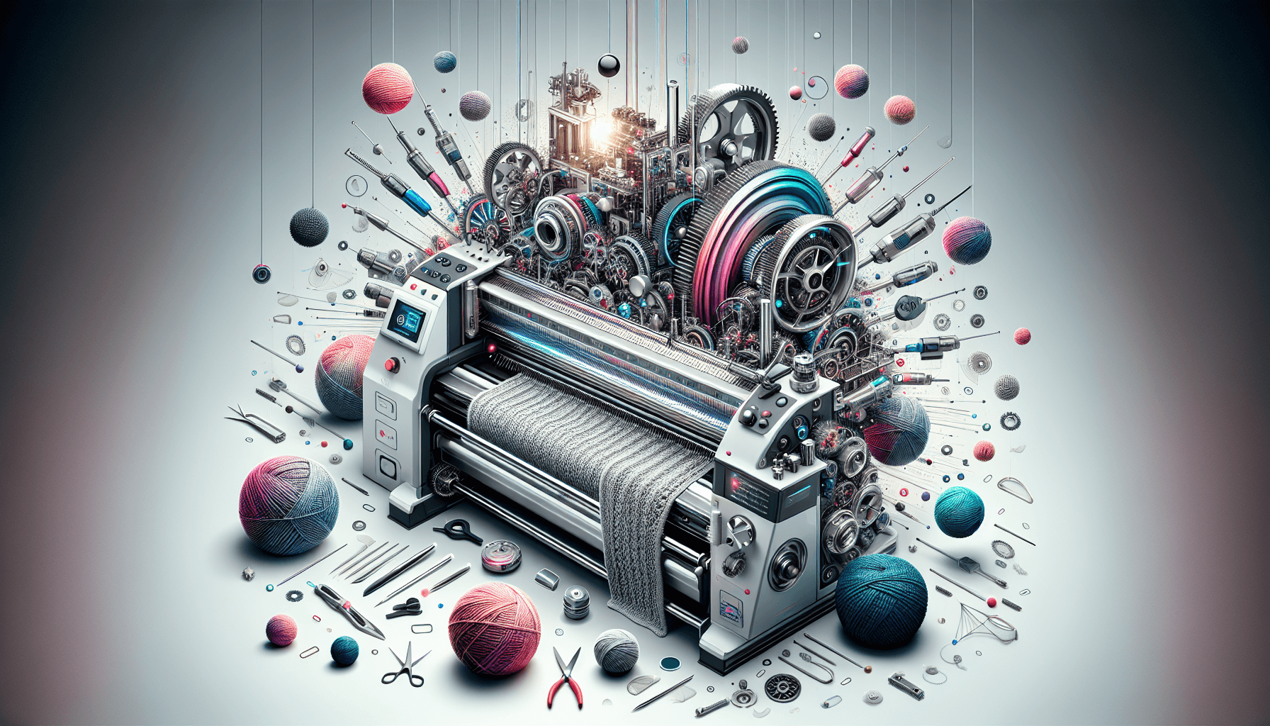 Optimizing Machine Knitting: New Semantics and Scheduling