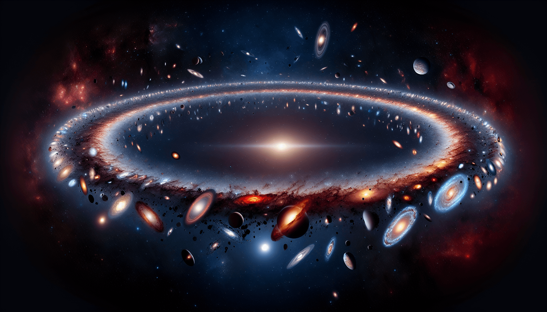 Giant Ring of Galaxies Challenges Universe Theories