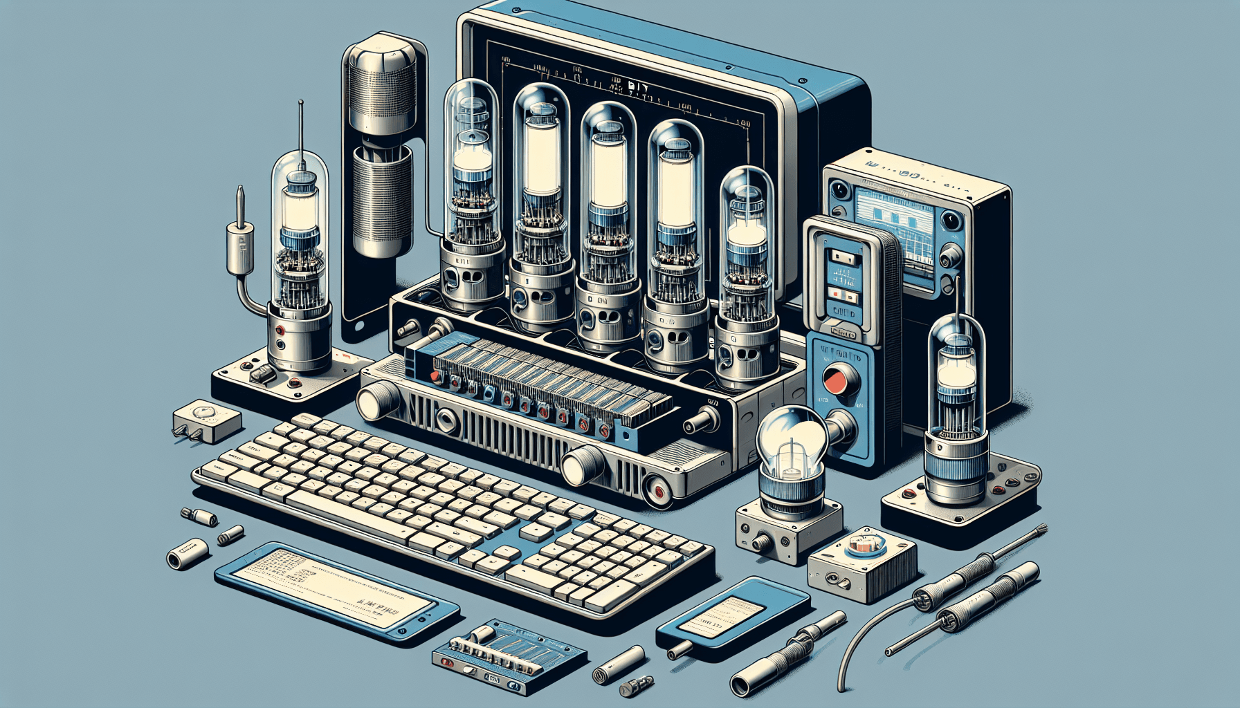 Modern 8-Bit Computer Revives 1950s Thermionic Valves