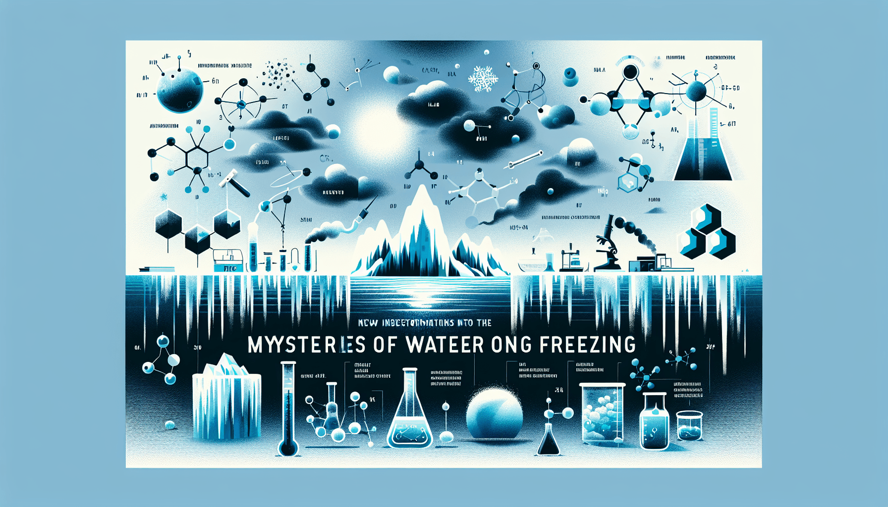 New Insights into Water’s Freezing Mysteries Revealed